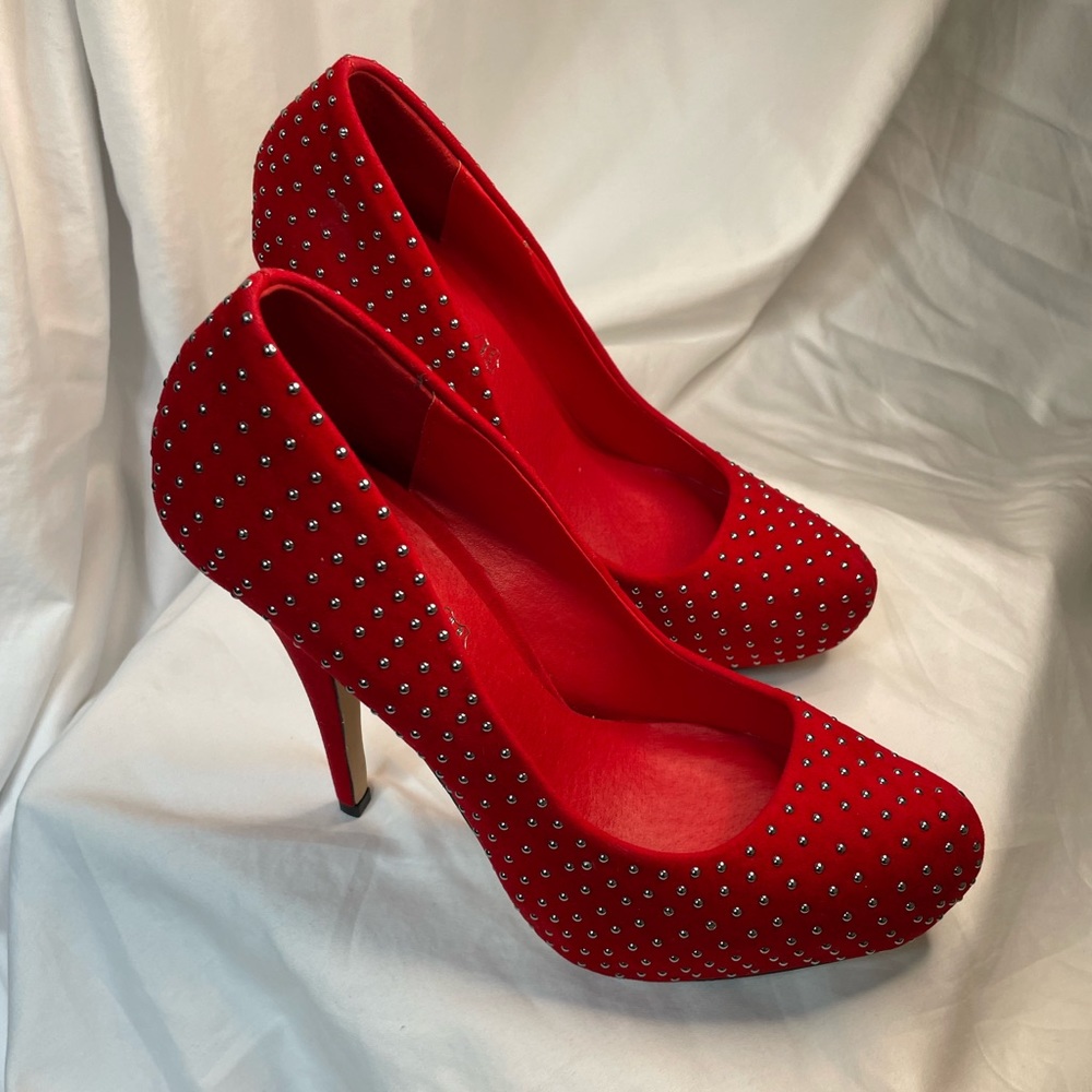 Women’s ALDO TUROMSHA-61 High Heels, Size 9, Color Red